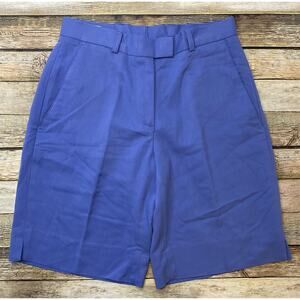 Como Sport Womens Size 2 Light Blue Bermuda Golf Shorts